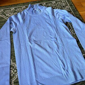 Lululemon Longsleeve Shirt, light blue, Size 10